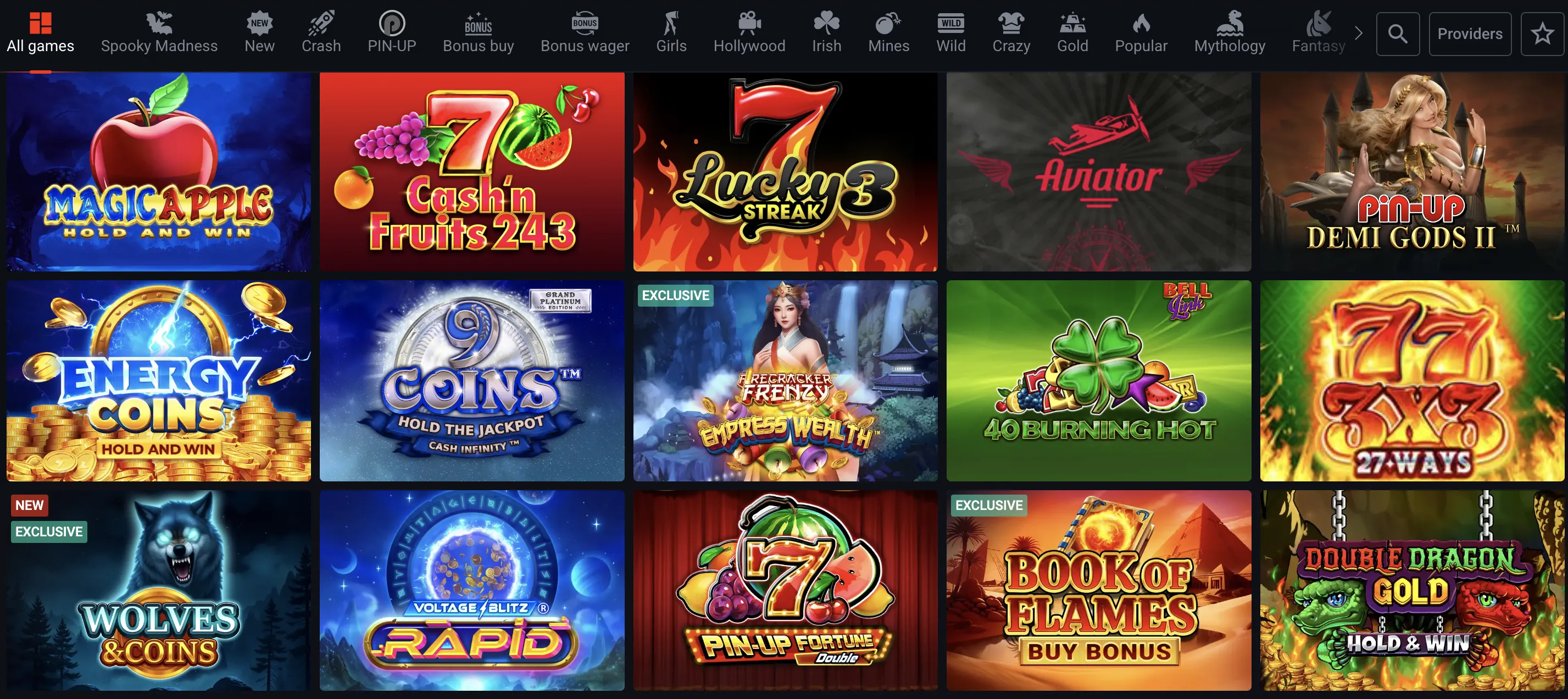 Kumarhanenin oyun yelpazesi